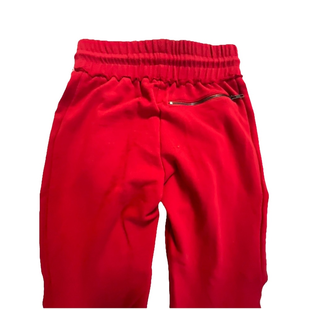 LF The Brand Joggers Sweatpants Women's XS Red EUC Hip Hop Streetwear Urban - Picture 9 of 11